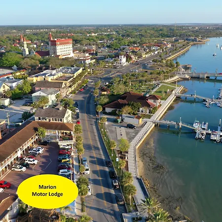 Historic Waterfront Marion Motor Lodge In Downtown St Augustine-2